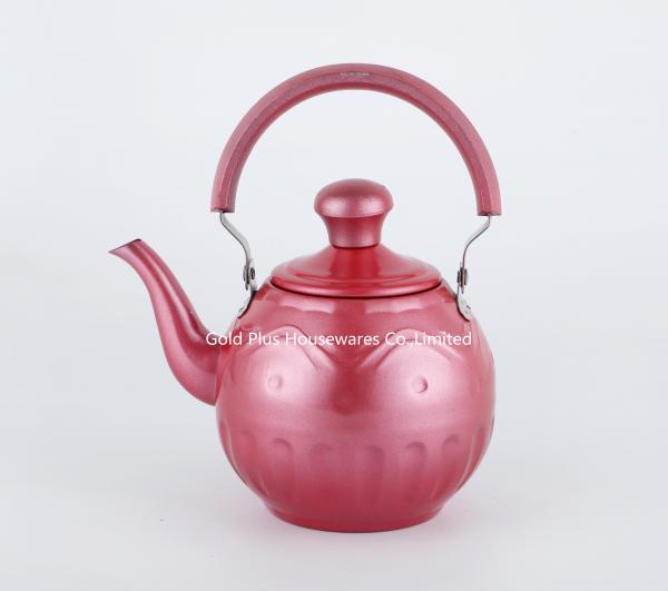 1L,1.5L,2L Best selling pink color whistling kettle with filter stainless steel new design tea coffee pot with infuser