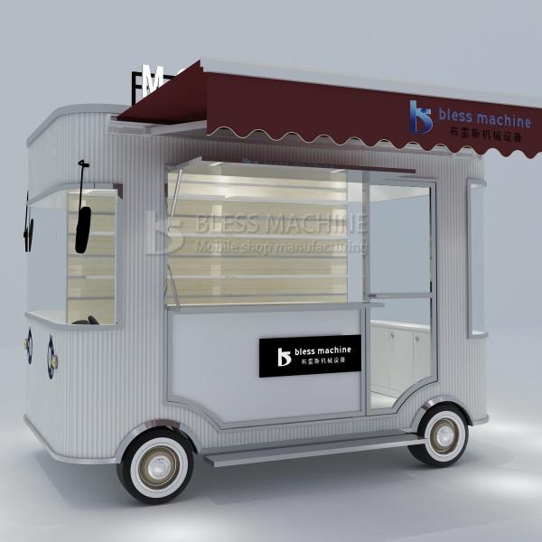 Beauty Makeup Manicure Eye-Brow Shaping Massage SPA Electric Mobile Salon Truck Trailer Cart