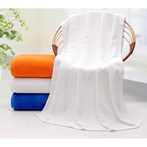 1100g 100*200cm extra big 21S white plain terry bath towel for wholesale, customized logo acceptable