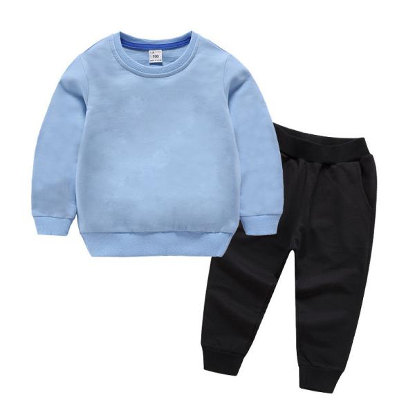 80cm-150cm Spring Children's Clothing Kids 2pcs Toddler Jogger Clothing Sweat Set