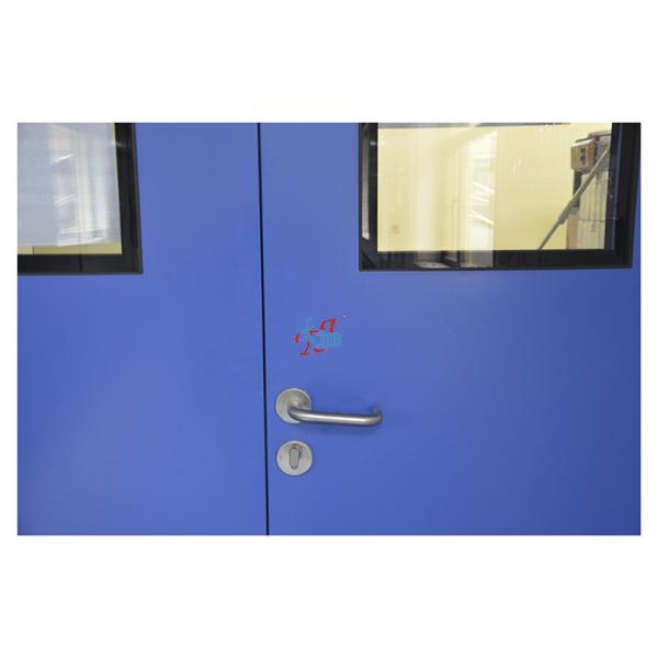 Wholesale Manufacture Clean Room Door Hospital Galvanized Door Modern Designs GMP Standard Hospital Door