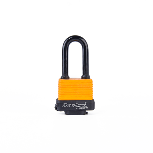 Rarlux 30-65mm Industrial Safety Waterproof Laminated Steel Body Padlock Customized High Quality Eco-Friendly High Safety
