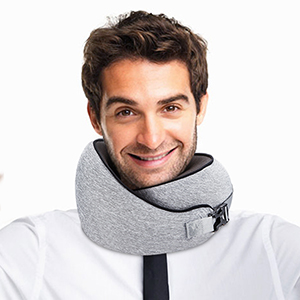 Automatic Inflatable Neck Pillow , Anti Snore Neck Air Pillow 0 . 26KG