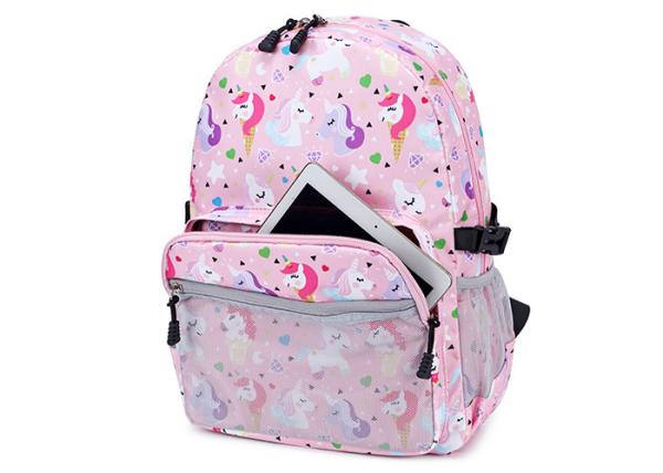 Waterproof Pink Unicorn W16cm Children School Bag