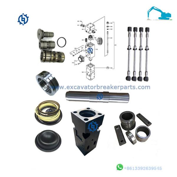 EHB25 Hydraulic Breaker Spare Parts For Everdigm EHB-25 Hydraulic Hammer Front Head