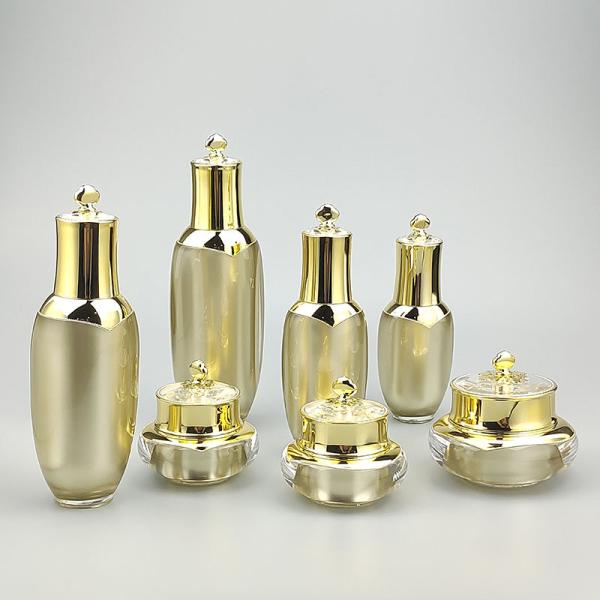 Роскошный насос брызг лосьона Skincare пластиковый акриловый разливает по бутылкам/косметические контейнеры опарника