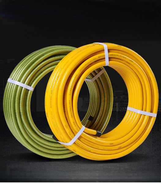 Underground 16mm Natural Gas Flex Hose outdoor DN13 Multilayer corrosion resistant