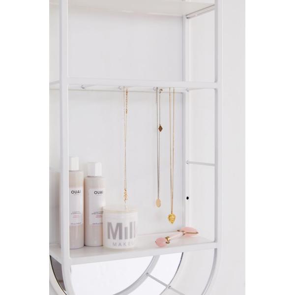 Optional Bathroom Wall Decor Storage Waterproof Panels Display Rack for Modern Design
