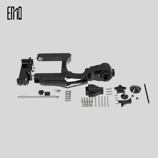 Kit bras oscillant simple face noir V Rod moto anodisé