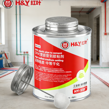 Water Based CPVC Pipe Adhesive UPVC Solvent Cement Glue Heavt Body