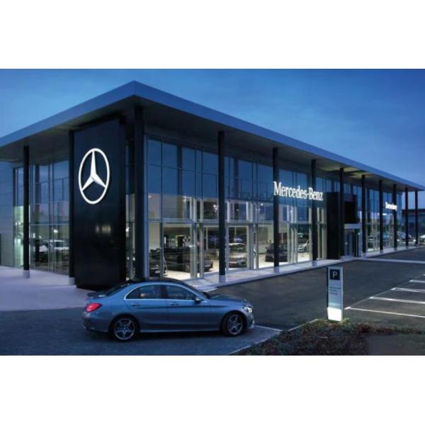 Fast Build Prefabricated Metal Buildings Hall Car 4s Showroom Hall