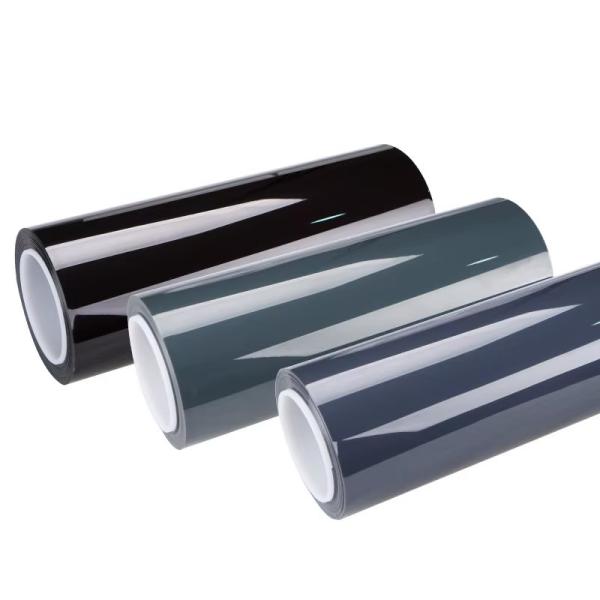 Протягивающийся съемный 6,5 миллиметровый ТПУ черный автомобильный PPF фары 30 см х 15 м