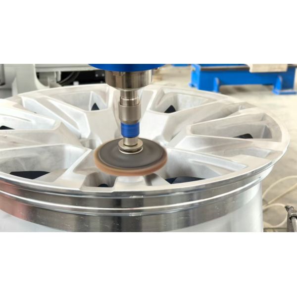 Dust Minimization Robotic Grinder for Aluminum Alloy Automobile Wheel Grinding