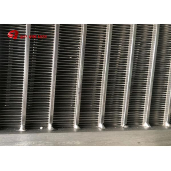 Pantalla de alambre de acero inoxidable de la cuña del SGS 321 resistentes del alambre de V Johnson Gravel Welding Panel