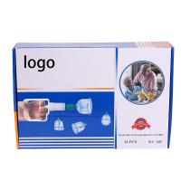 a acupuntura colocando dos copos do vácuo 13pcs/Set faz massagens os frascos colocando que aspiram o tratamento