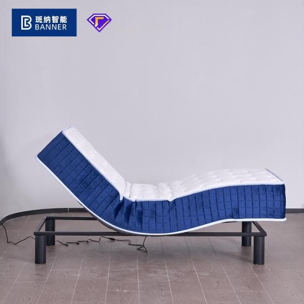 BN Multi Functional Lifting Intelligent Mattress Wireless Control Smart Electric Mattress Latex Massage Function Bed