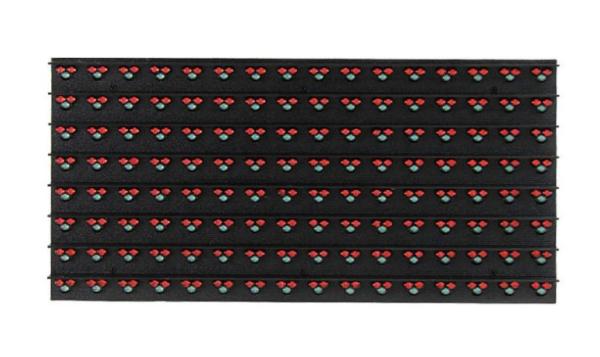 High Resolution RGB LED Display Wall Iron/Aluminum Structure For Front And Rear Maintenance