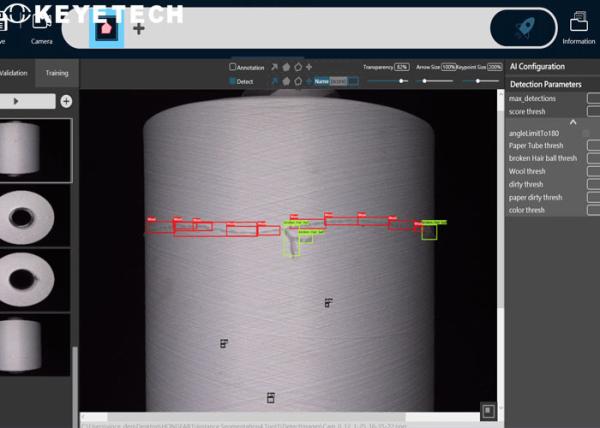 In-Mold Labeling Vision Inspection Machine Reliable Control of Printing Defects