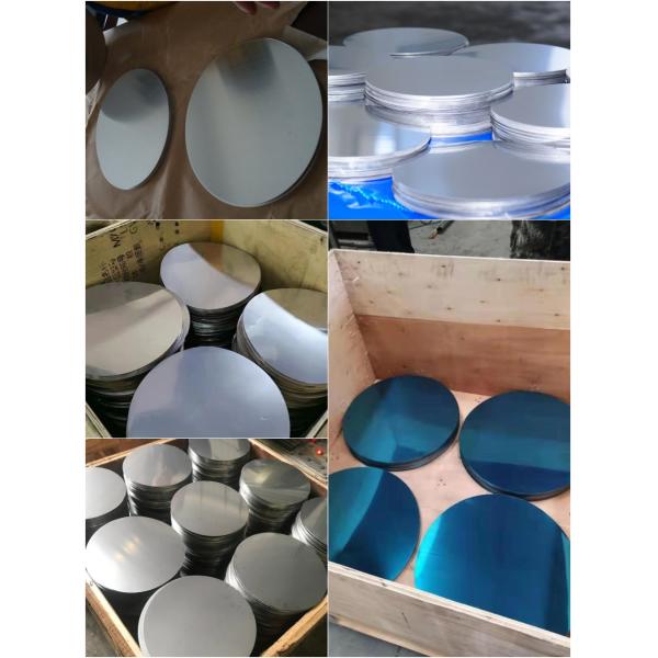 1050 3003 6061 Алюминиевая плита Алюминиевый круглый диск Круг алюминиевый лист