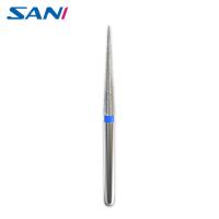 certificat dentaire d'OIN de FDA de la CE d'acier inoxydable Diamond Bur With de 11mm FG