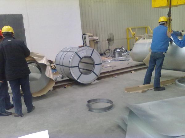 Hot Dipped Galvalume Steel Coil / Sheet AZ150 , Roofs Applied ASTM