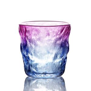 Amostra grátis Ins Vidro Cascata Textura Copo de água Suco Copo de licor Copo
