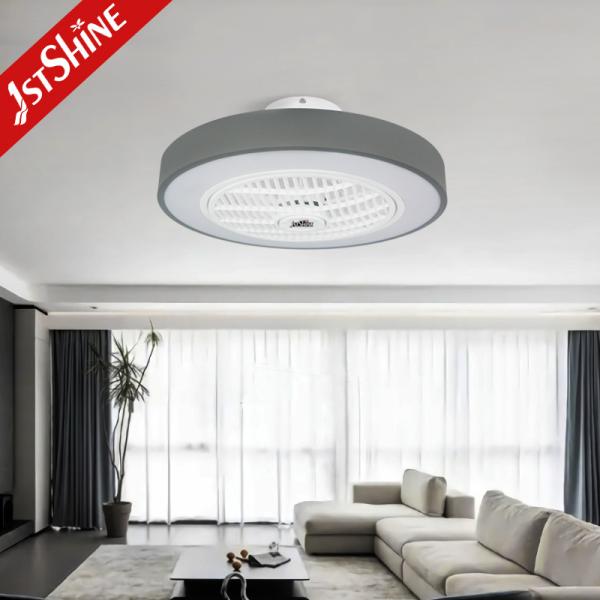 ETL Dimmable 3 Color Quarto Ventilador de Tecto Luz 20 polegadas