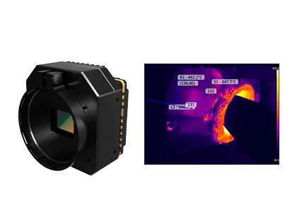 Uncooled Infrared Thermal Security Camera Module with 640x512 Resolution and 12μm Pixel Pitch for Low Power Consumption