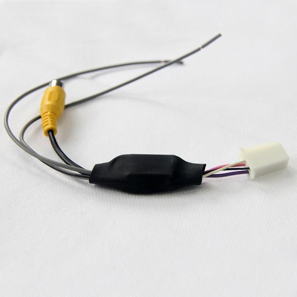 Eleteck RCA Connector Mazda Wiring Harness 4 Pin Male Black