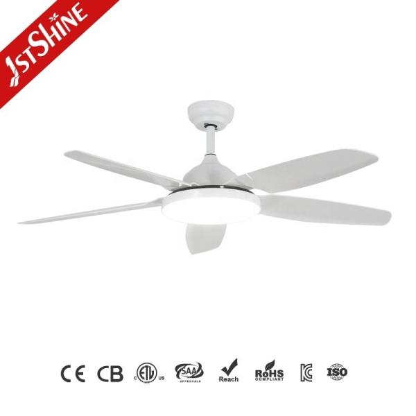Quiet 52 Inch ABS Ceiling Fan with LED Light and Remote Control Cooling Air Function
