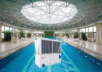 La pompe à chaleur air-eau de piscine de la machine 28-38℃ de piscine de R22 30P a galvanisé la tôle d'acier