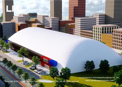 Giant Arc Inflatable Air Dome Sport Event Tents Membrane Structure For Swimming Pool