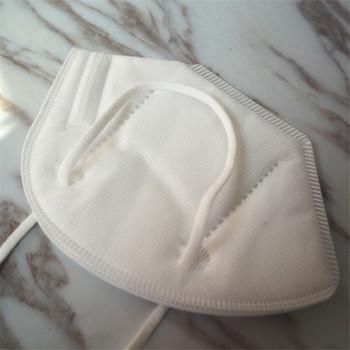 Custom Printed Earloop Head Loop Disposable KN95 Mask Folding With Non Woven
