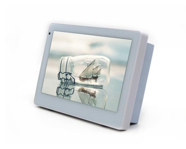 SIBO Android POE 7'' Touch Tablet With NFC Reader LED Light For Meeting Room Control