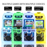 Juego de arcade Simulador infantil de interior Gran pantalla máquina de juego con monedas