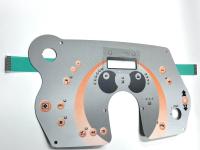 fournisseur de commutateur de membrane en polyester avec boutons de dôme en métal
