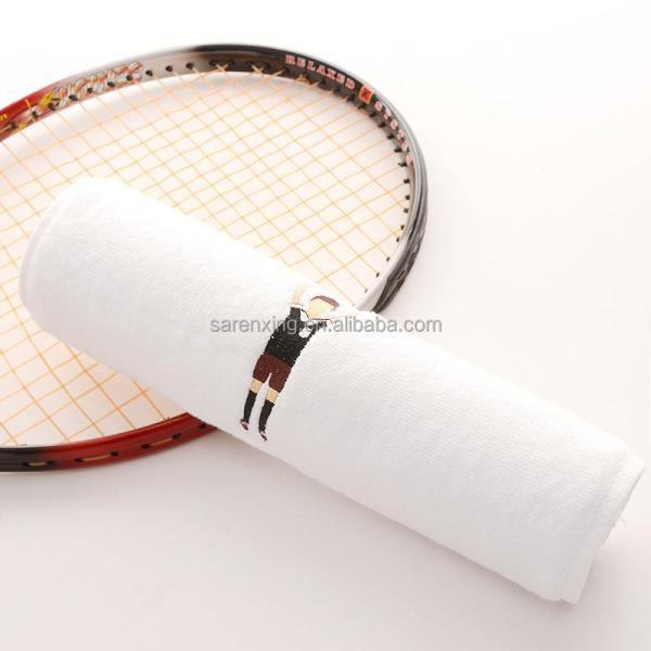 Отпечатка логотипа хлопчатобумажных полотен для быстрого поглощения пота во время тренировок