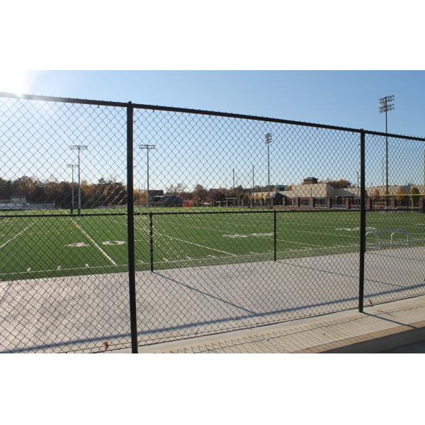 Cheap Farming Used Heavy Duty Galvanized Cyclone Wire Diamond Shape Mesh Chain Link Fence With PVC Coated