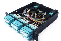 Full Loaded MPO Cassette , Fiber Optic Cassette For 10G/40G/100G