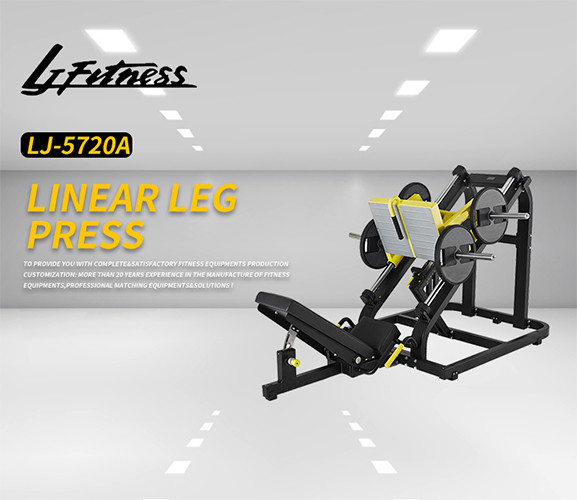 Vertical Linear Hammer Strength Leg Press Machine With Steel Frame
