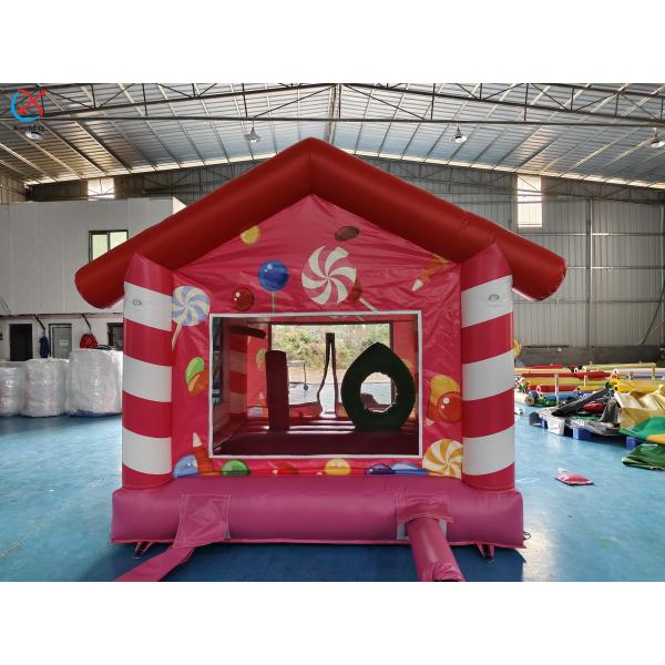 Commercial Grade Inflatable Bounce House Candy House Inflatable Jumping Castle