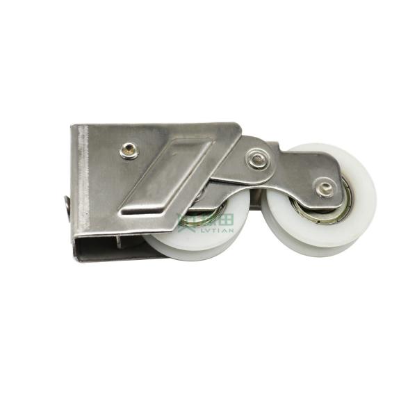 Window Pulley Sliding Door Pulley Stainless Steel Floor Door Double Wheel