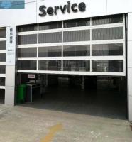 El vidrio de aluminio motorizado del marco aisló la puerta clara del garaje