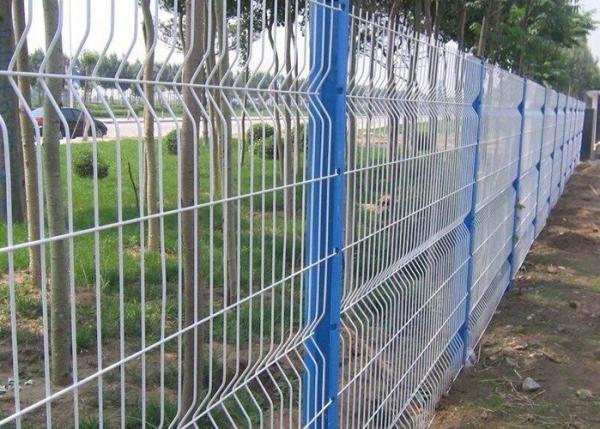 Anti Climb Garden Mesh Fencing Green Wire Panel For Public Grounds