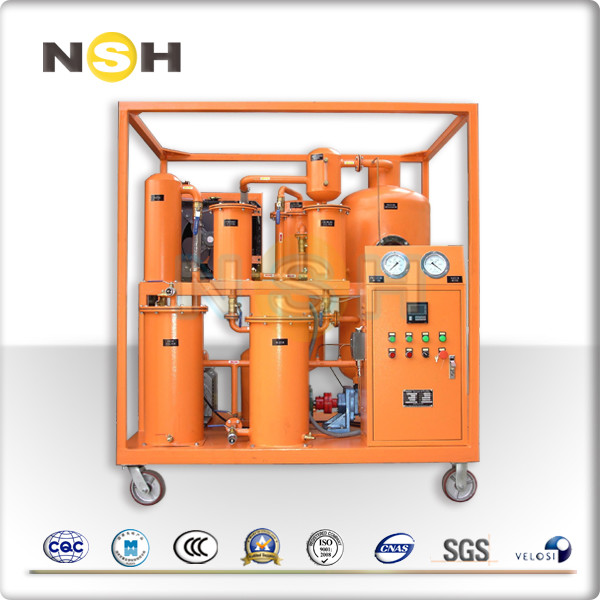 1200L / H Vacuum Lubrication Oil Filter Multifunction 21 KW LV Series