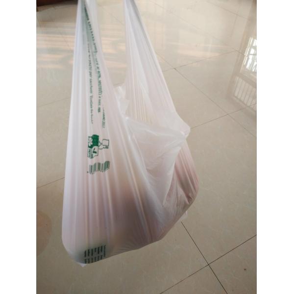 Food Grade Small Biodegradable Plastic Bags 22+12 x 50 Cm For Fruits