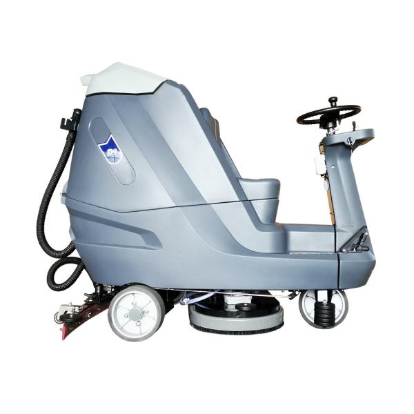 180L Big Recovery Tank Ride On Floor Scrubber PE Material