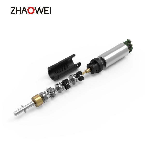 Dia 6mm Escort Robot Planetary Gearbox Stepper Motor 1563rpm Coreless DC Motor