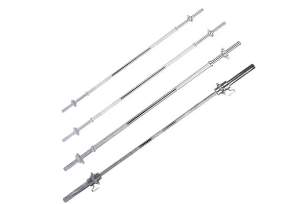 Custom 1.5m Barbell Weight Lifting Bar Free Weight Chrome Plate Plating For Competition