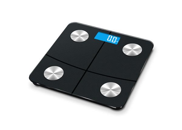 6mm Tempered Glass Platform Bathroom Scales Smart Bluetooth Body Analyser Scale
